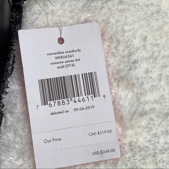 Kate Spade Cameron Soiree Dot Convertible Crossby
